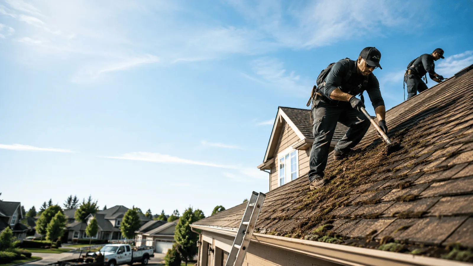 Roof Moss Removal in Nazareth, MI near me